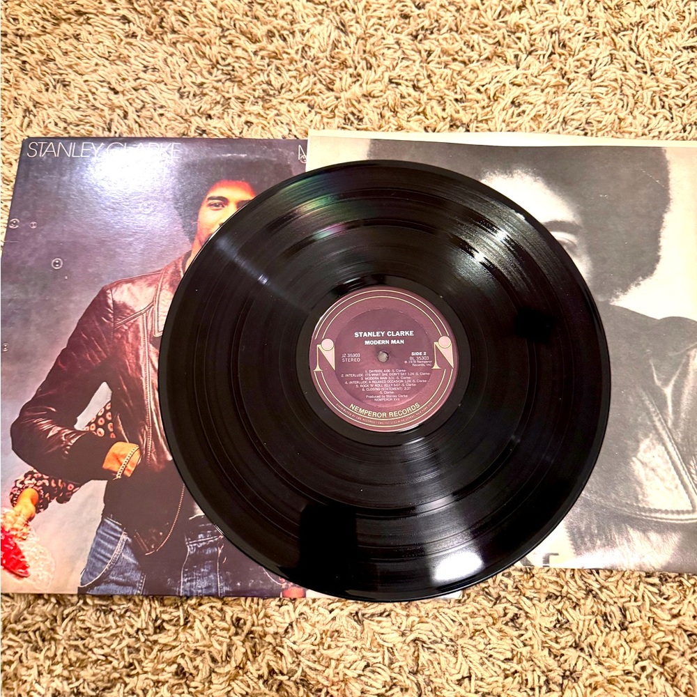 Stanley Clarke Modern Man album from 1978,